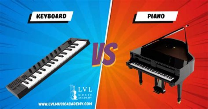 What is the difference between keyboard and piano?