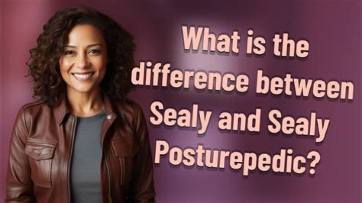 What is the difference between Sealy and Sealy Posturepedic?