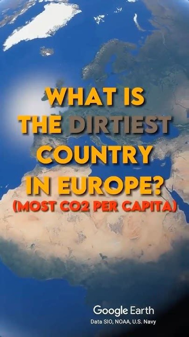 What is the dirtiest country in Europe?