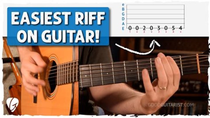 What is the most famous guitar riff ever?