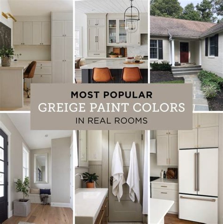 What is the most popular greige color in Benjamin Moore?