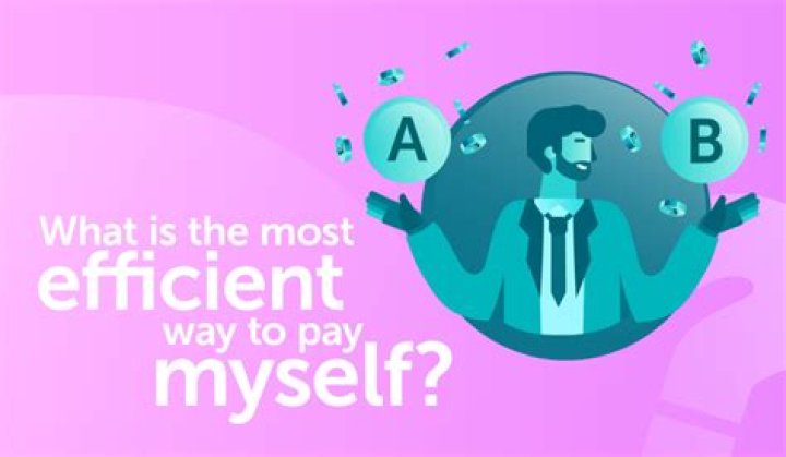 What is the most tax efficient way to pay yourself?