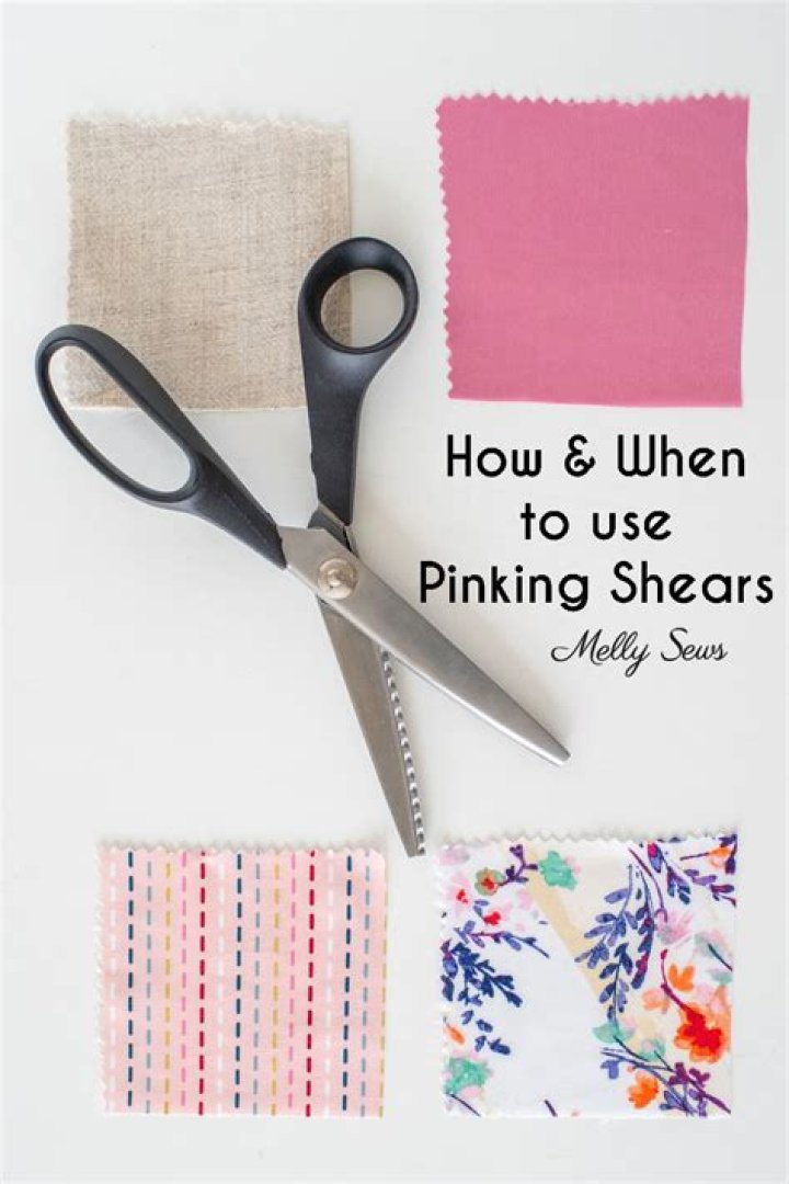 What is the point of pinking shears?