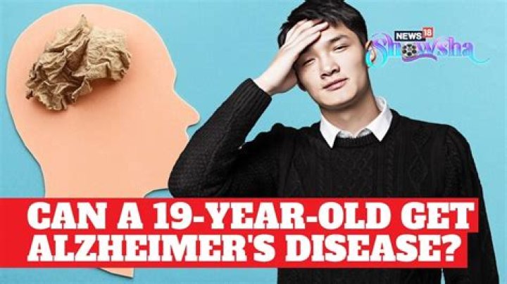 What is the youngest you can get Alzheimer's?