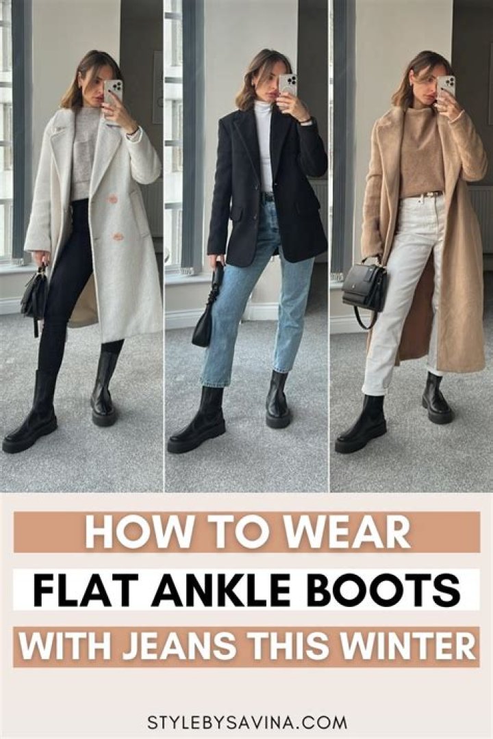 What jeans do you wear with ankle boots?