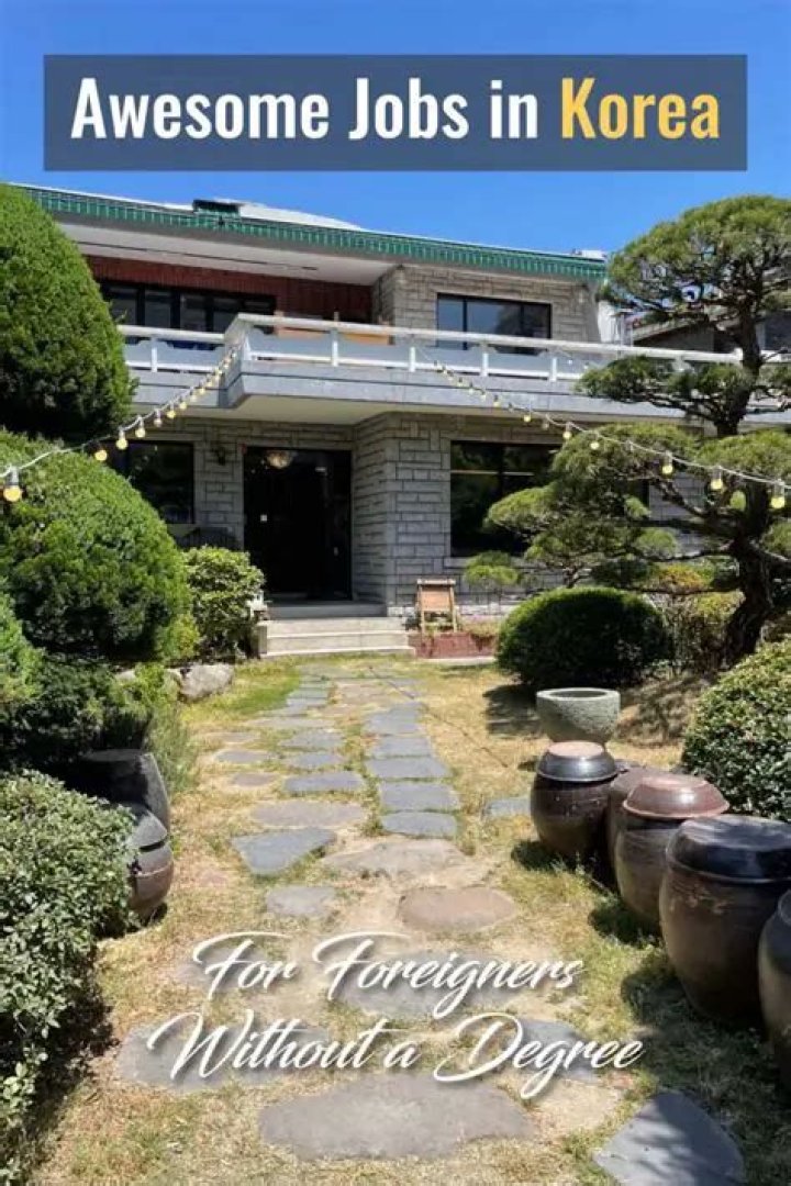 What jobs can foreigners get in Korea?