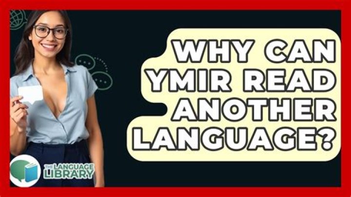 What language can Ymir read?