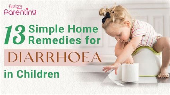 What medicine can I give my 2 year old for diarrhea?