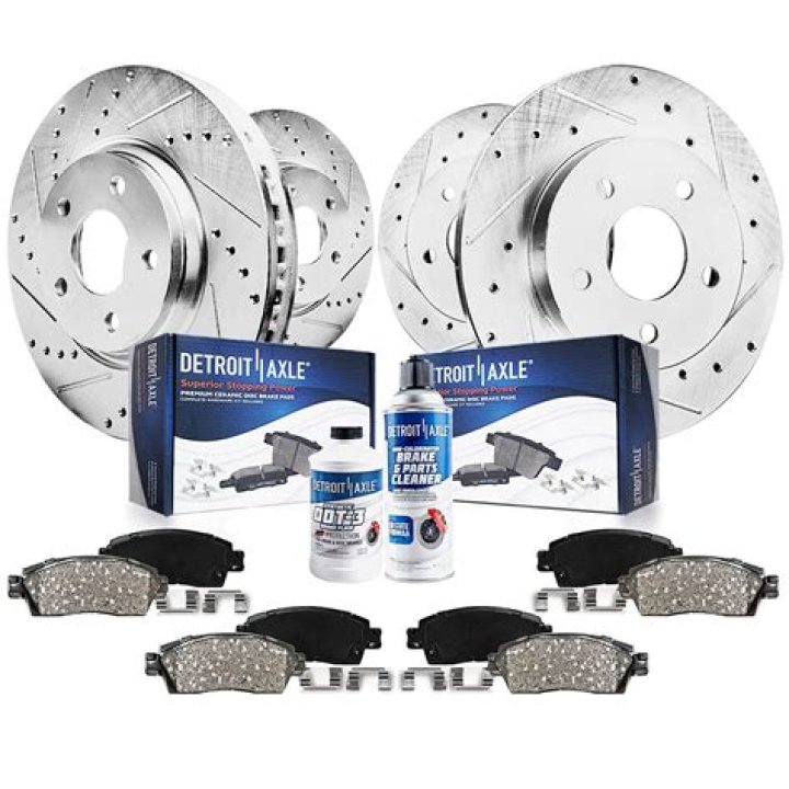 What pads to use with slotted rotors?