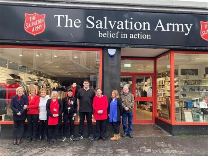 What percentage of Salvation Army goes to charity?