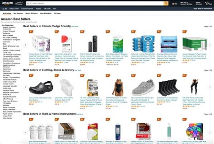 What products sell well on Amazon?