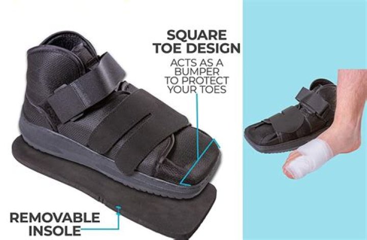 What should I wear after bunion surgery?