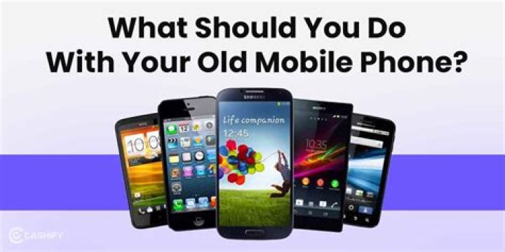 What should you do with your old phone?