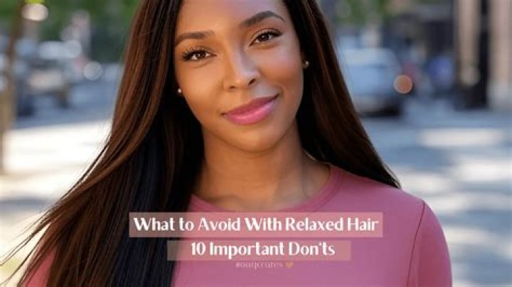 What should you not use in your hair?