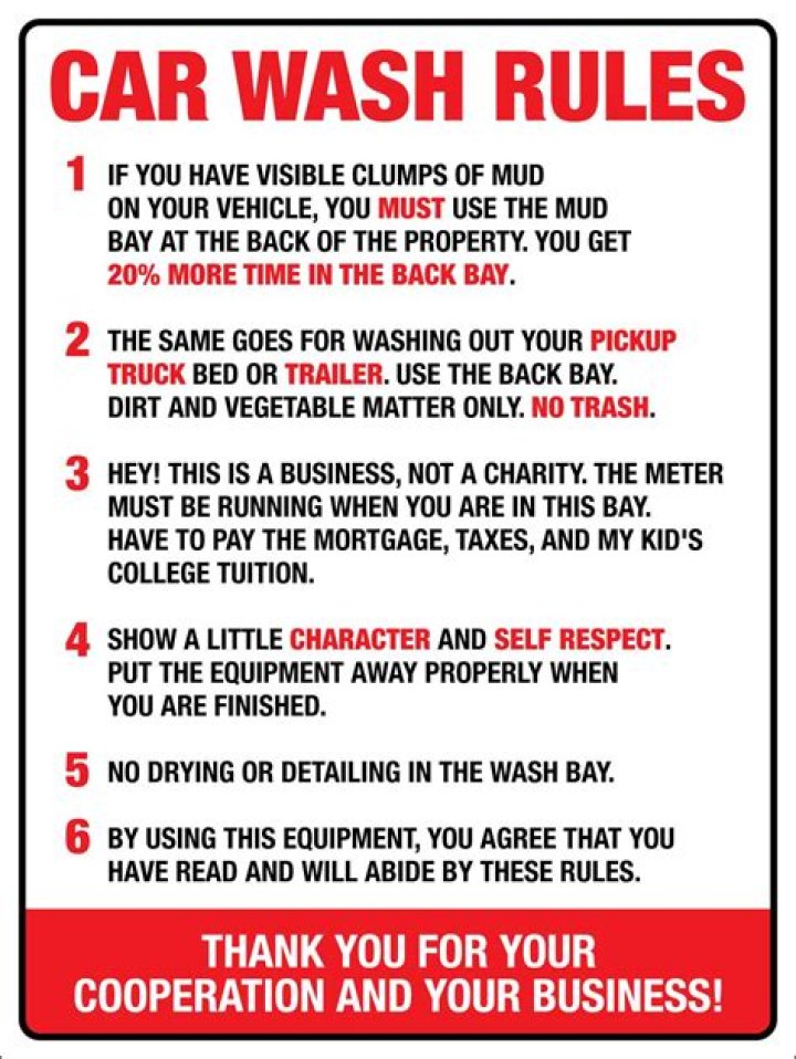 What should you not wash your car with?