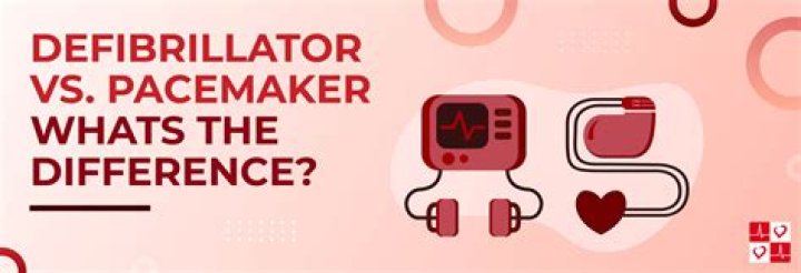 What's the difference between a pacemaker and a defibrillator?