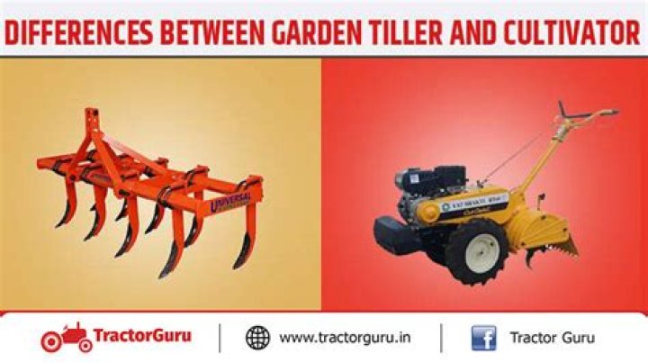 Whats the difference between a tiller and cultivator?