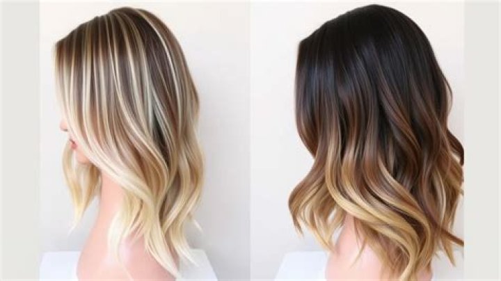 What's the difference between ombre and balayage?