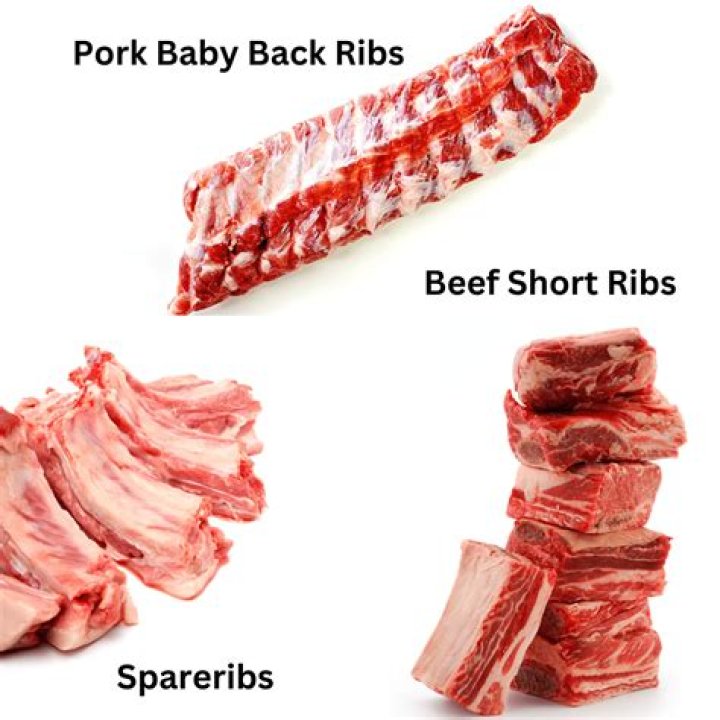 What's the difference between pork ribs and bacon ribs?
