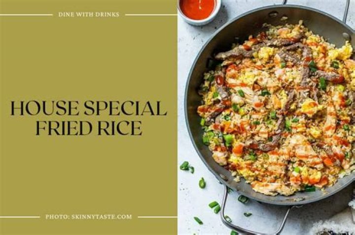 What's the difference between special fried rice and house special fried rice?
