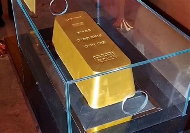 What's the heaviest gold bar you can buy?
