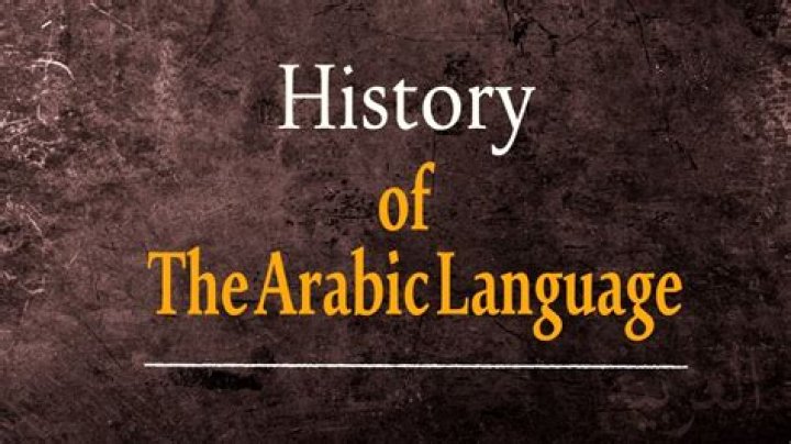 When did the Arabic language start?