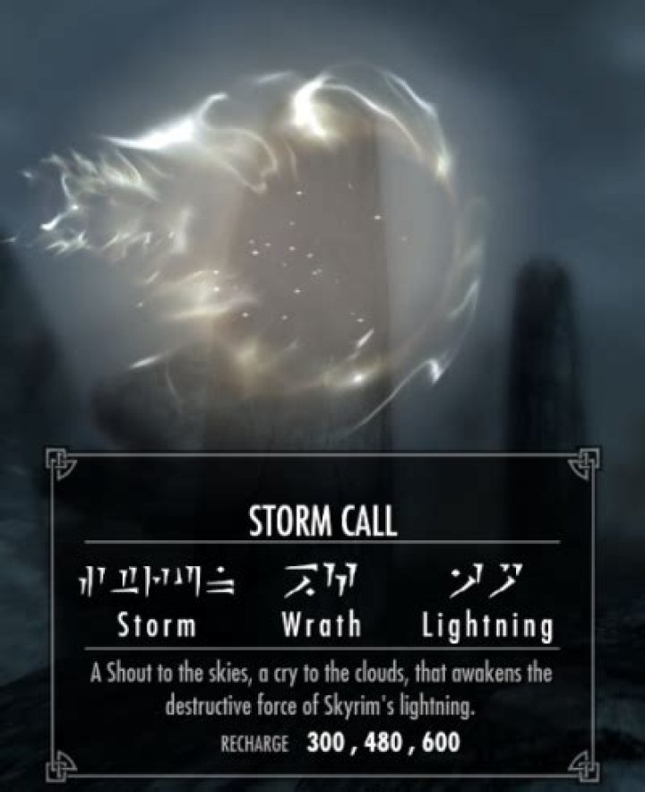 Where do I get the Storm Call shout in Skyrim?