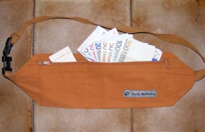 Where do you wear a money belt?