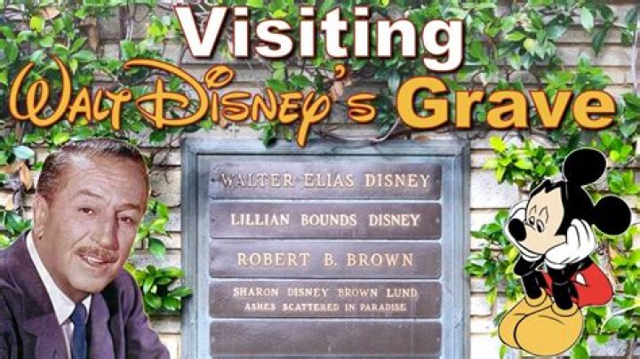 Where is Disney's grave?