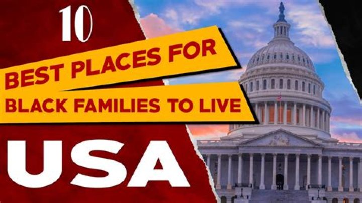 Where is the best place to live for Black families?