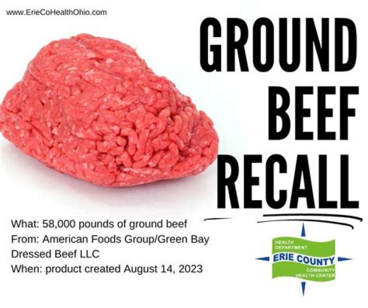 Where is the ground beef recall 2022?