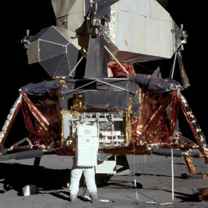 Where is the lunar module now?