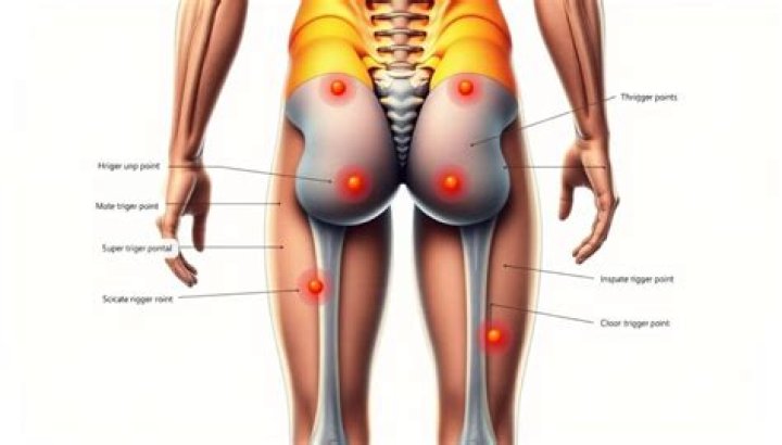 Where is the trigger point for sciatica?