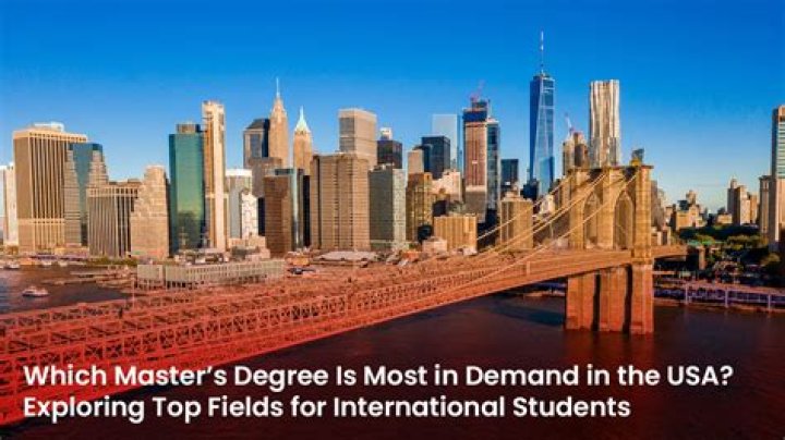Which degree is most in demand?