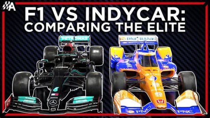 Which is faster Indy or F1?