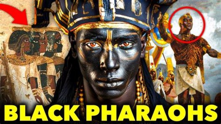 Which pharaohs were black?