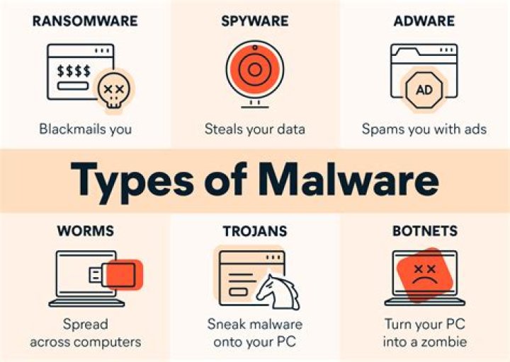 Which three items are malware?