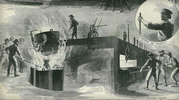 Who invented steel first?