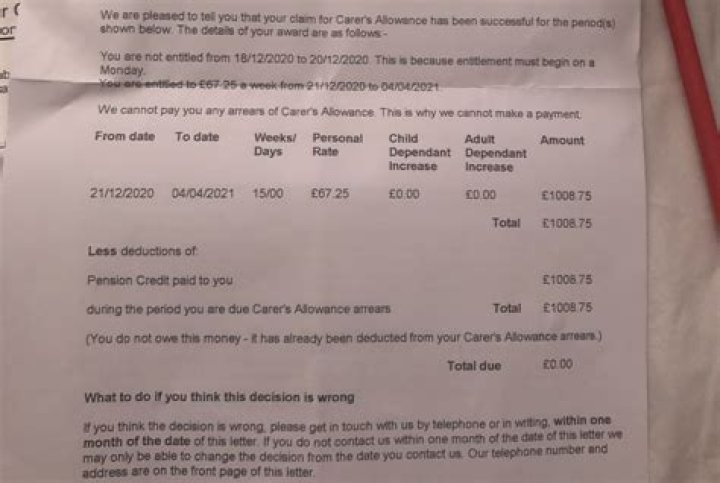 Who is entitled to carers premium?