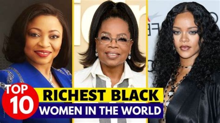Who is the richest Black female actress?