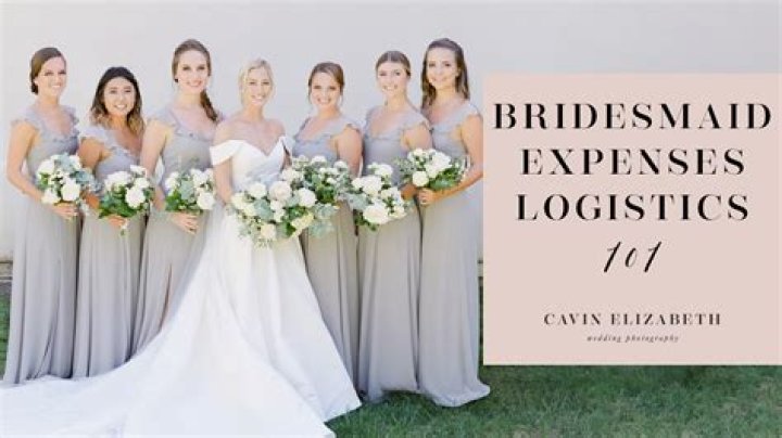 Who pays for bridesmaid makeup?