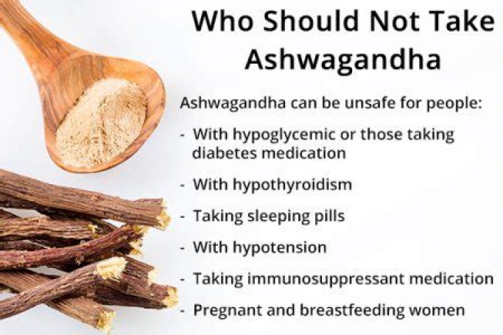 Who should not take ashwagandha?