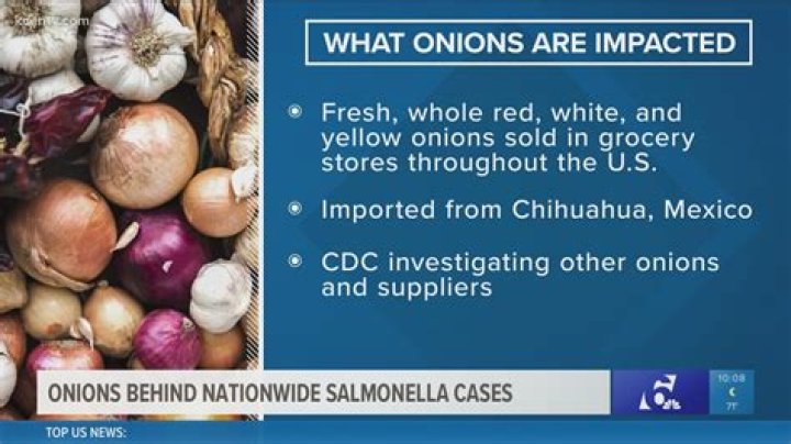 Who sold the recalled onions?