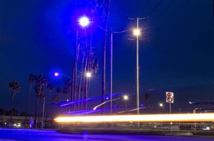 Why are cities using blue street lights?