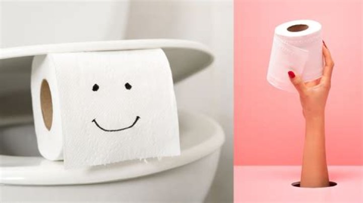 Why are toilet papers white?