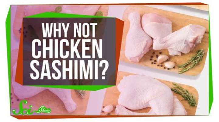 Why can't humans eat raw chicken?