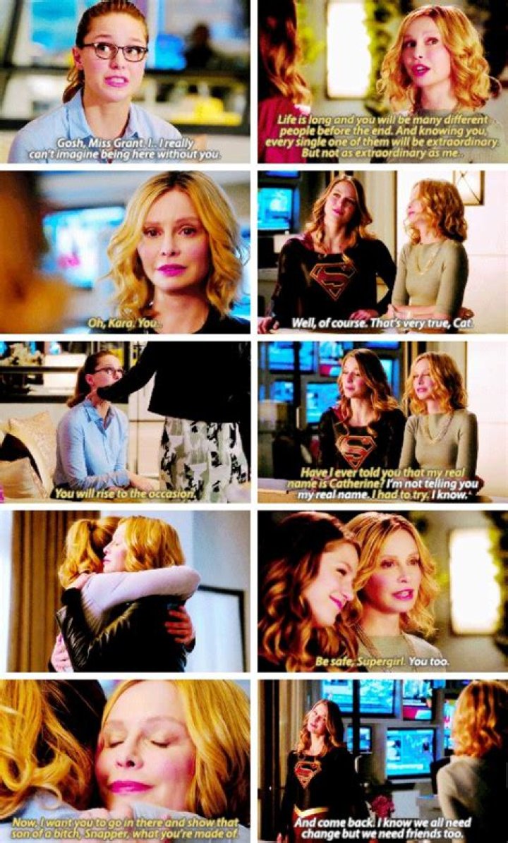 Why did Cat leave Supergirl?