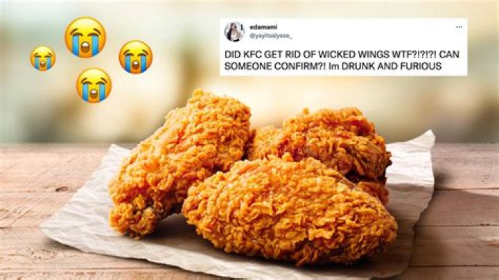 Why did KFC get rid of wicked wings?