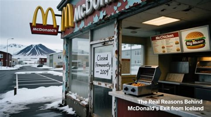 Why did McDonald's leave Iceland?
