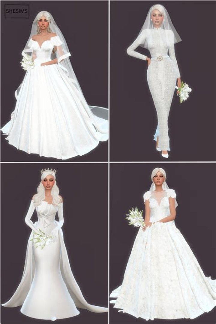 Why did Monica have 2 wedding dresses?
